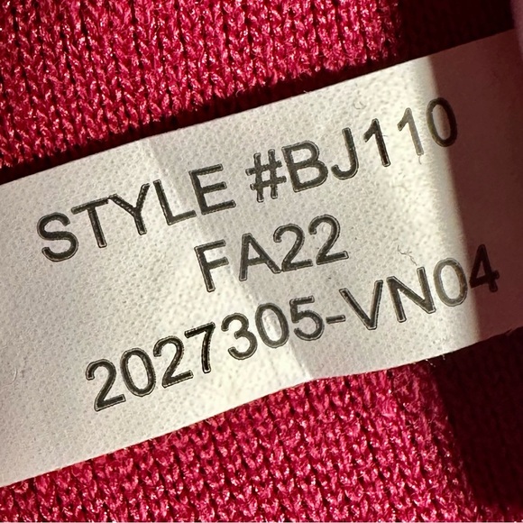 NWT J. Crew Factory Magenta ‘Poet-Sleeve Clip-Dot’ Top Size XXS - Picture 6 of 12